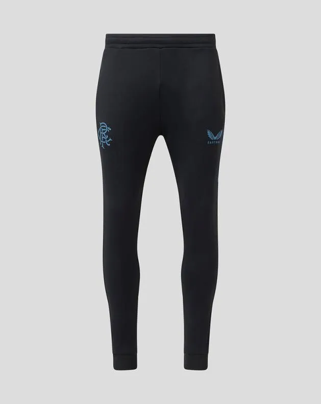 Men Castore Bottoms Black Rangers Lifestyle Track Pant