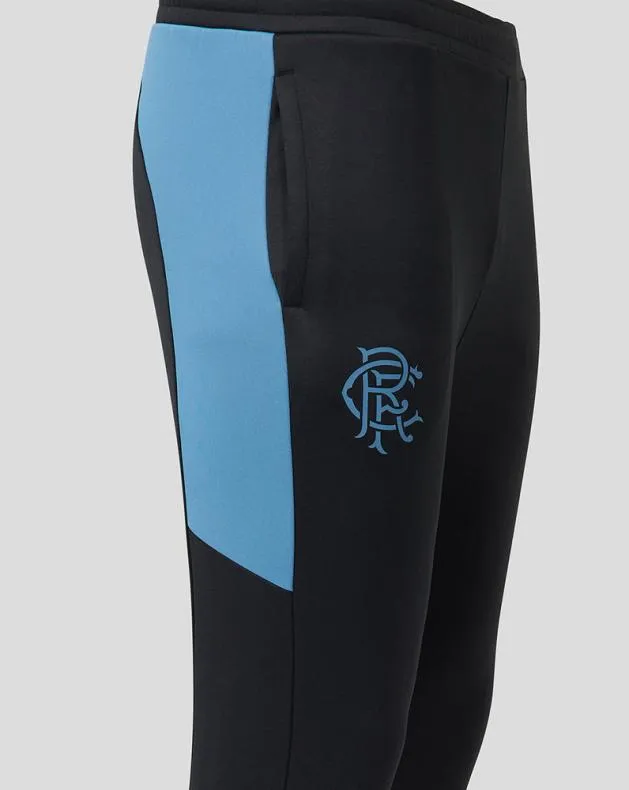 Men Castore Bottoms Black Rangers Lifestyle Track Pant Men Castore Bottoms Black Rangers Lifestyle Track Pant