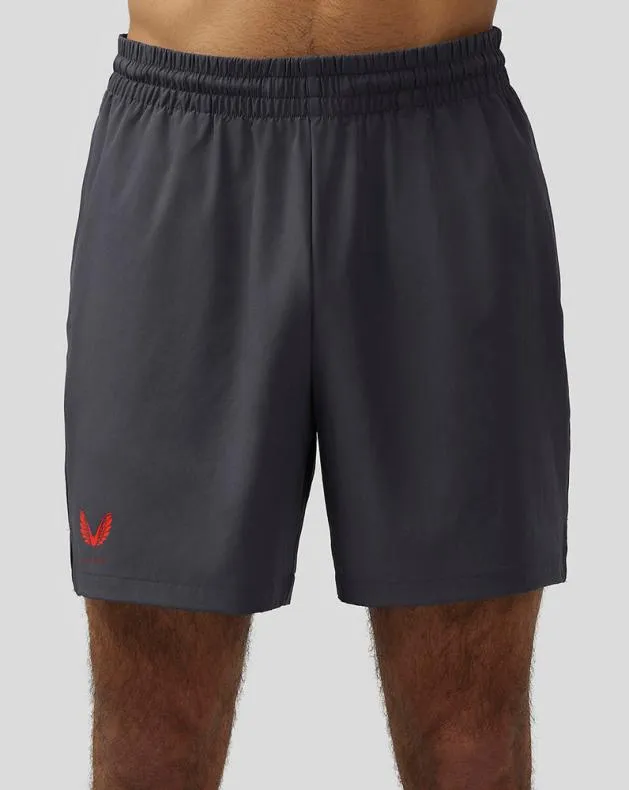 Men Castore Shorts Adapt 7034 Stretch Woven Shorts 8211 Grey