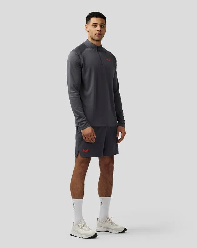 Men Castore Shorts Adapt 7034 Stretch Woven Shorts 8211 Grey