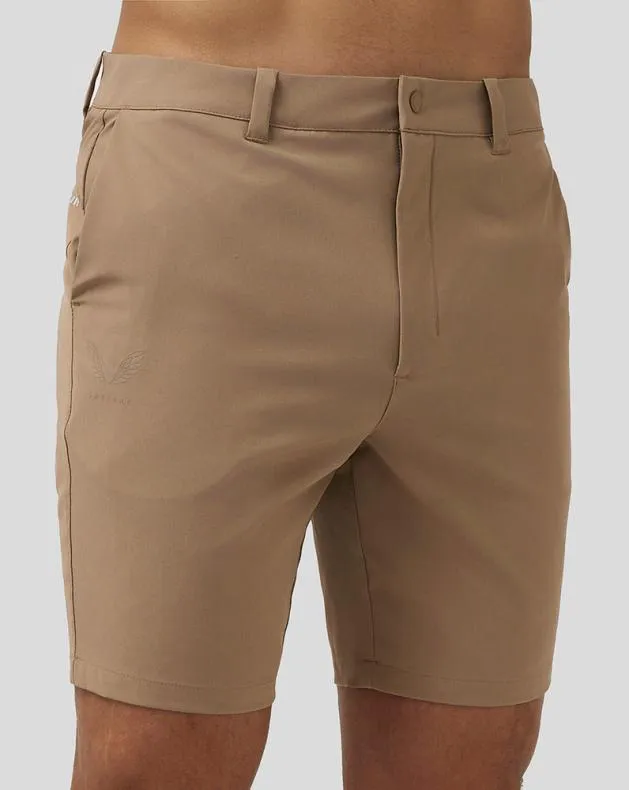 Men Castore Shorts Golf WaterResistant Shorts 8211 Clay