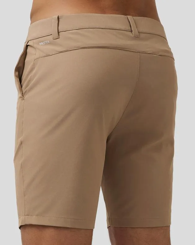 Men Castore Shorts Golf WaterResistant Shorts 8211 Clay
