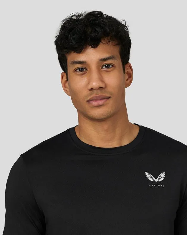 Men Castore Tops Active Short Sleeve Performance TShirt 8211 Black