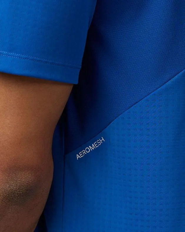 Men Castore Tops Apex Aeromesh TShirt 8211 Blue