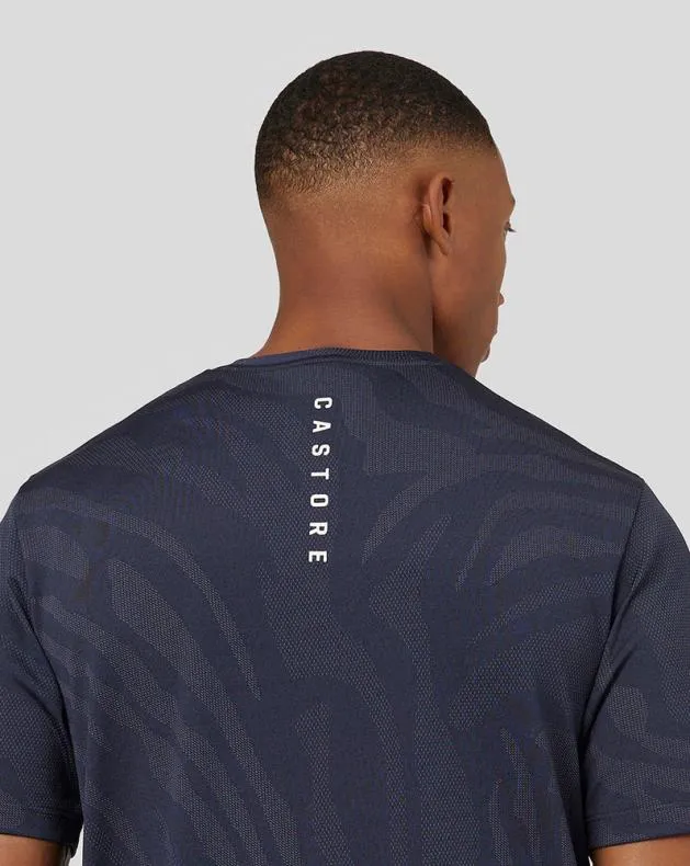 Men Castore Tops Core Tech Tee 8211 Navy