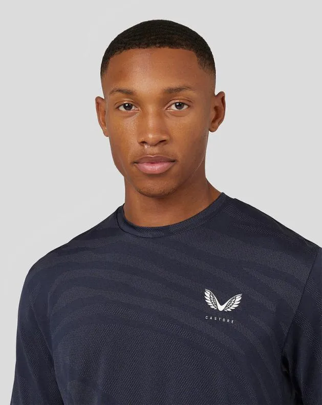 Men Castore Tops Core Tech Tee 8211 Navy