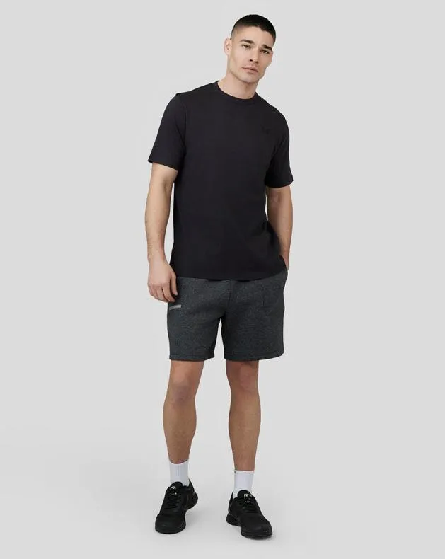 Men Castore Tops Embroidered Logo Tshirt 8211 Black