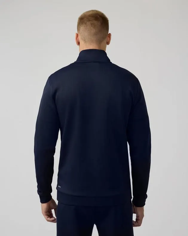 Men Castore Tops Scuba Long Sleeve Quarter Zip Top Midnight Navy
