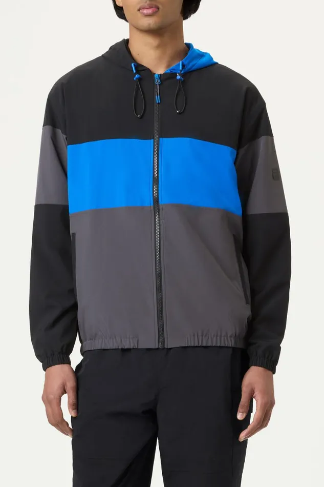 Men Coats and Jackets Fila Defensive Block Jacket 009 Blackprince Blueasphalt Men Coats and Jackets Fila Defensive Block Jacket 009 Blackprince Blueasphalt