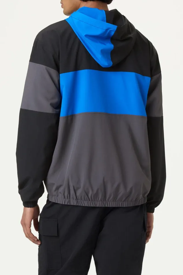 Men Coats and Jackets Fila Defensive Block Jacket 009 Blackprince Blueasphalt Men Coats and Jackets Fila Defensive Block Jacket 009 Blackprince Blueasphalt