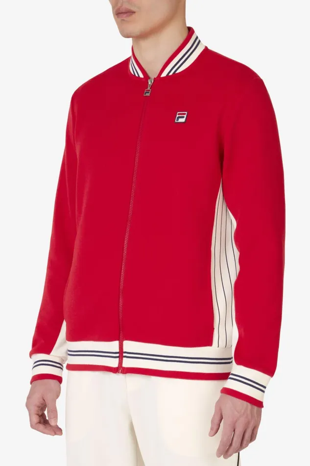 Men Coats and Jackets Fila Settanta Jacket 870 Fila Red Gardenia Fila Navy