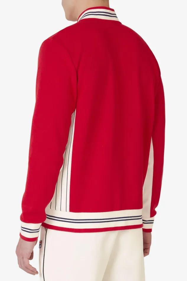 Men Coats and Jackets Fila Settanta Jacket 870 Fila Red Gardenia Fila Navy