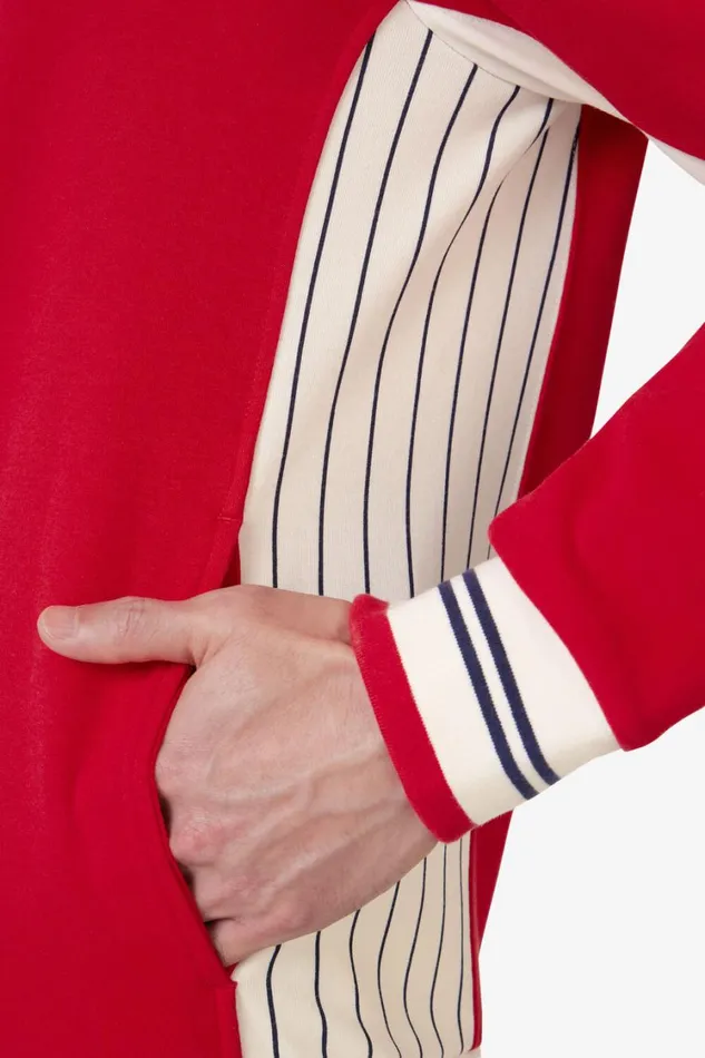 Men Coats and Jackets Fila Settanta Jacket 870 Fila Red Gardenia Fila Navy