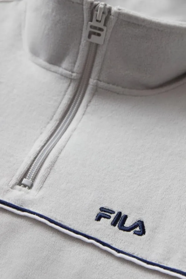 Men Coats and Jackets Fila Velour Track Jacket 068 Highrisefila Navywhite Men Coats and Jackets Fila Velour Track Jacket 068 Highrisefila Navywhite