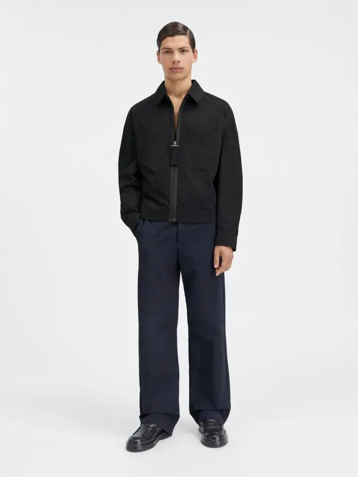 Men Coats and Jackets JACQUEMUS The Linu Jacket Black