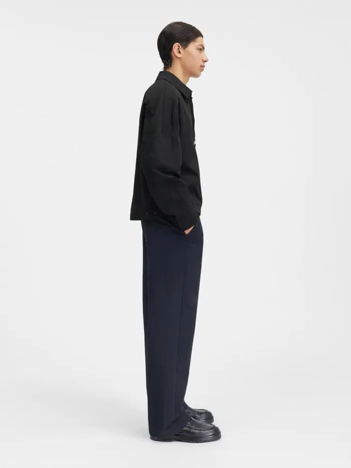 Men Coats and Jackets JACQUEMUS The Linu Jacket Black Men Coats and Jackets JACQUEMUS The Linu Jacket Black