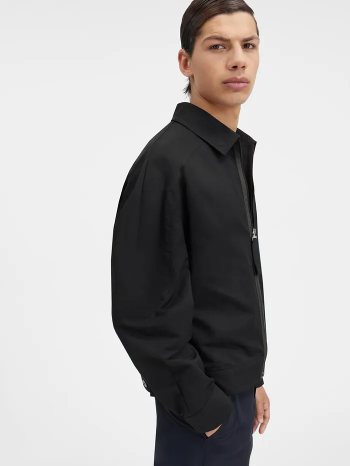 Men Coats and Jackets JACQUEMUS The Linu Jacket Black Men Coats and Jackets JACQUEMUS The Linu Jacket Black