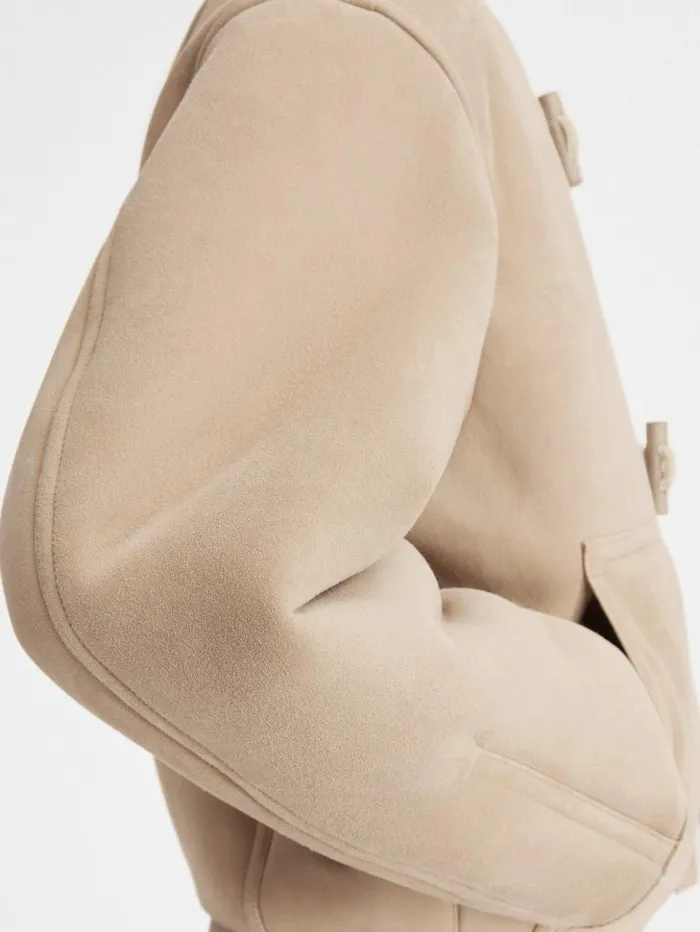 Men Coats and Jackets JACQUEMUS The Telo Jacket Light Beige