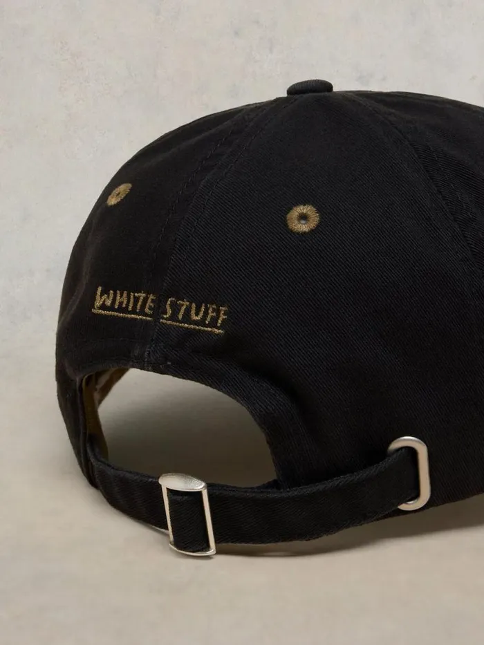 Men Cotton Casual Baseball Cap Pure Black White Stuff Hats
