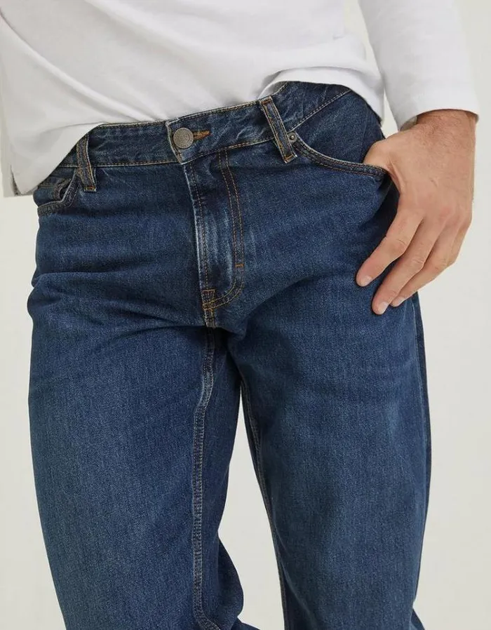 Men FatFace Jeans Straight Mid Wash Jeans Denim