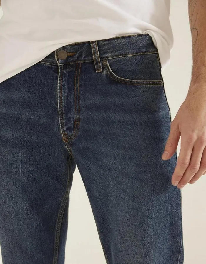 Men FatFace Jeans Straight Mid Wash Jeans Denim