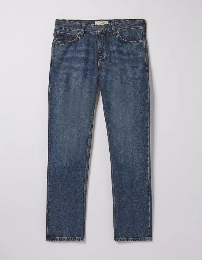 Men FatFace Jeans Straight Mid Wash Jeans Denim