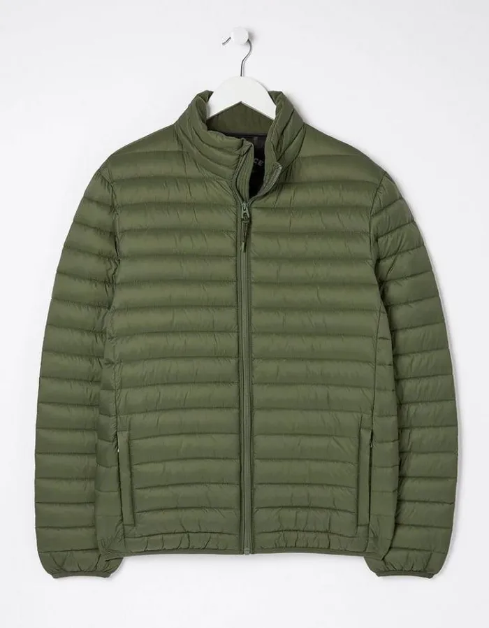 Men FatFace Men039s Sale Dartmouth Puffer Jacket Khaki Green
