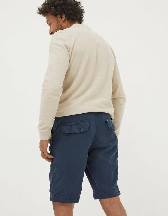 Men FatFace Shorts Cove Chino Shorts Navy