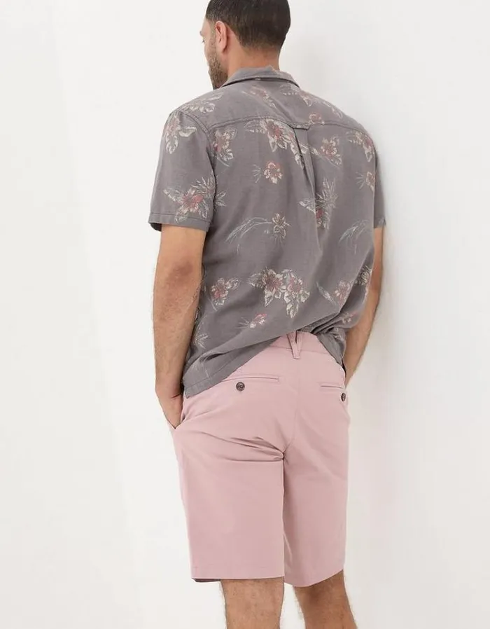 Men FatFace Shorts Mawes Chino Shorts Light Pink