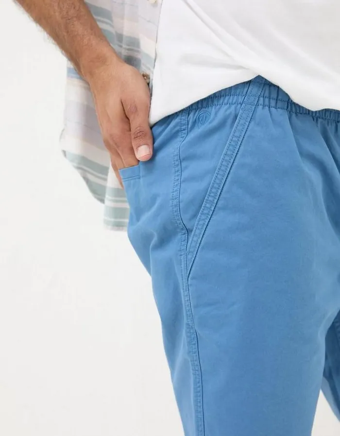 Men FatFace Shorts Seaton Pull On Shorts Blue