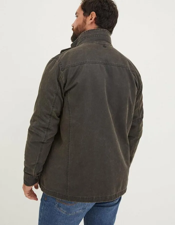 Men FatFace Tall Collection Broadsands Jacket Brown