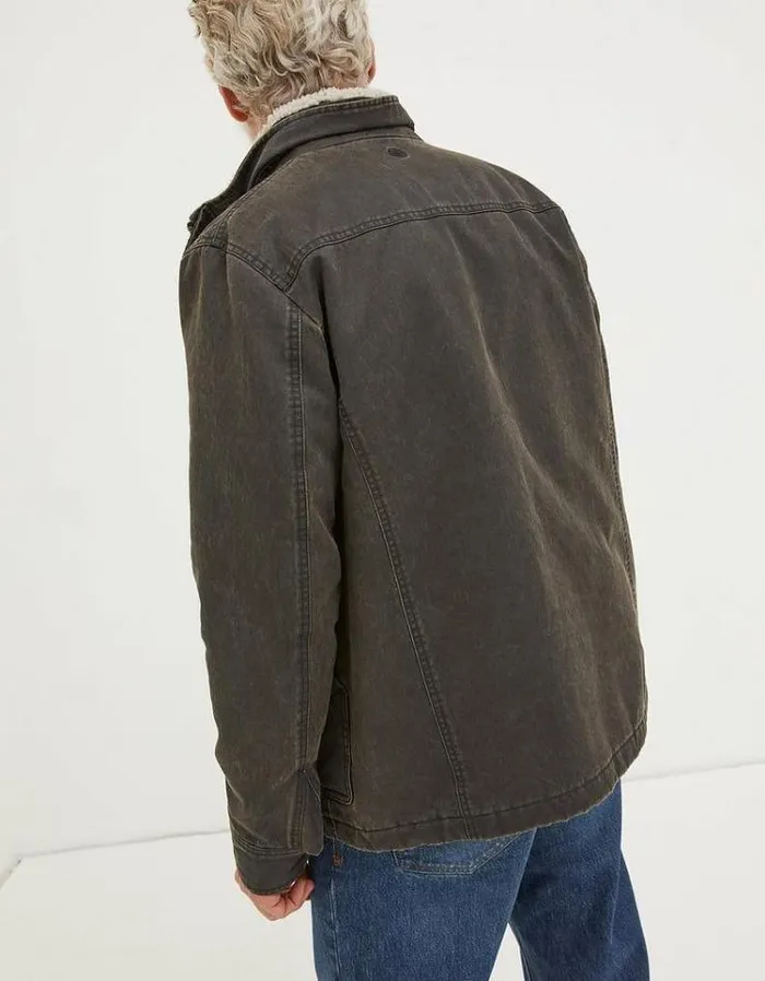 Men FatFace Tall Collection Broadsands Jacket Brown