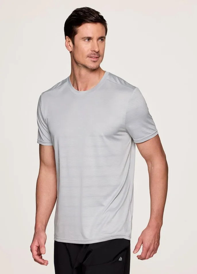 Men In Motion Workout Tee Light Grey RBX Active TShirts