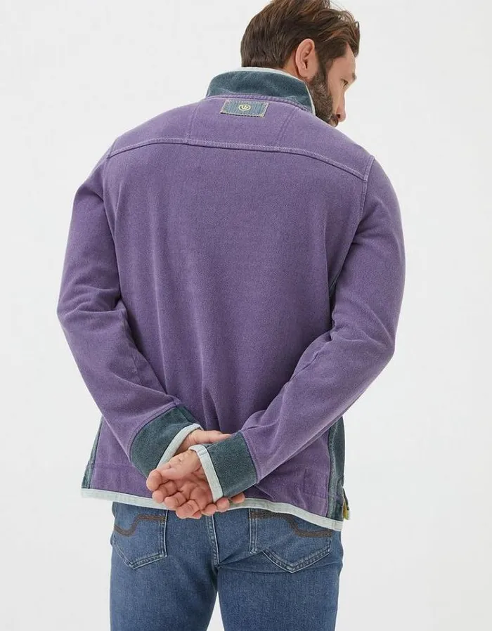 MenKids FatFace Airlie Sweatshirt Airlie Pocket Sweatshirt Purple