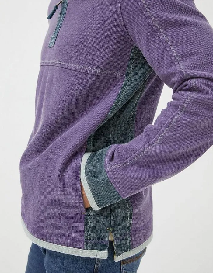 MenKids FatFace Airlie Sweatshirt Airlie Pocket Sweatshirt Purple