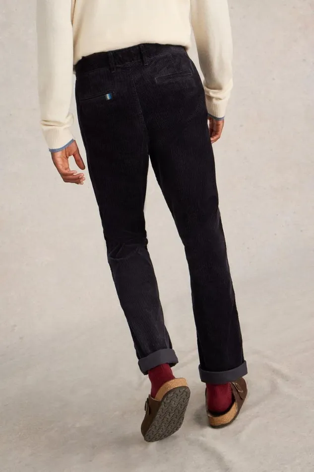 Men Kimber Cord Trouser Dark Navy White Stuff Trousers