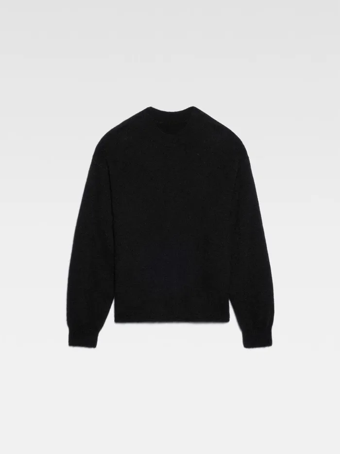 Men Knits JACQUEMUS The Jacquemus Sweater Black Men Knits JACQUEMUS The Jacquemus Sweater Black