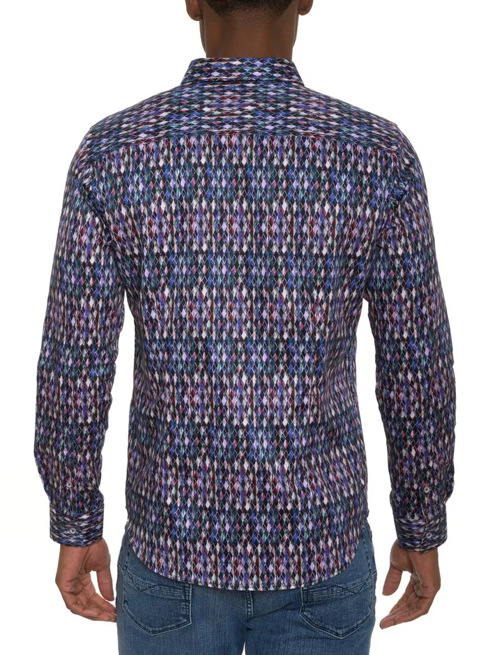 Men Long Sleeve Button Down Shirts Robert Graham ANDOLINI LONG SLEEVE BUTTON DOWN SHIRT Multi