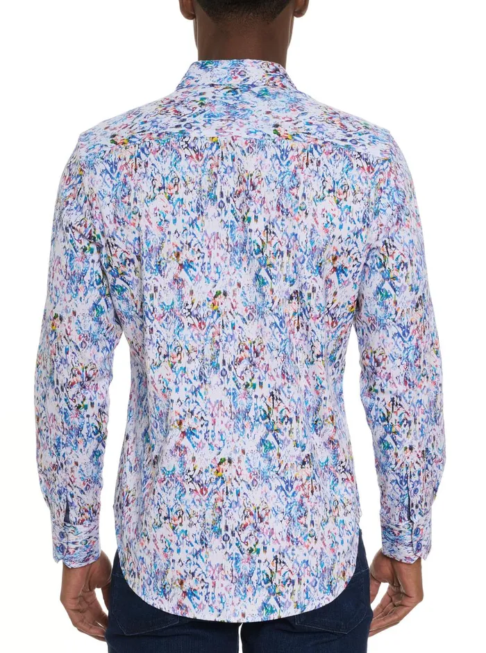 Men Long Sleeve Button Down Shirts Robert Graham BITRA LONG SLEEVE BUTTON DOWN SHIRT Classic