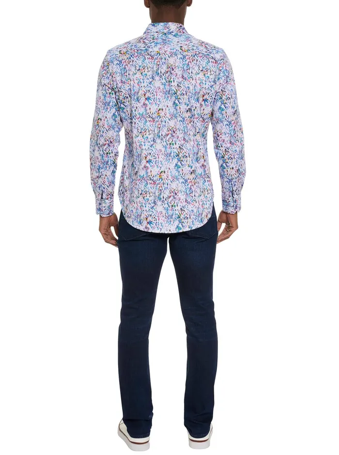 Men Long Sleeve Button Down Shirts Robert Graham BITRA LONG SLEEVE BUTTON DOWN SHIRT Classic