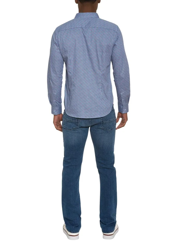 Men Long Sleeve Button Down Shirts Robert Graham COSTA LONG SLEEVE BUTTON DOWN SHIRT Multi