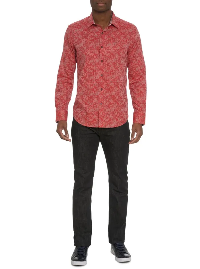 Men Long Sleeve Button Down Shirts Robert Graham ELECTRIC SLIDE LONG SLEEVE BUTTON DOWN SHIRT Grey Men Long Sleeve Button Down Shirts Robert Graham ELECTRIC SLIDE LONG SLEEVE BUTTON DOWN SHIRT Grey