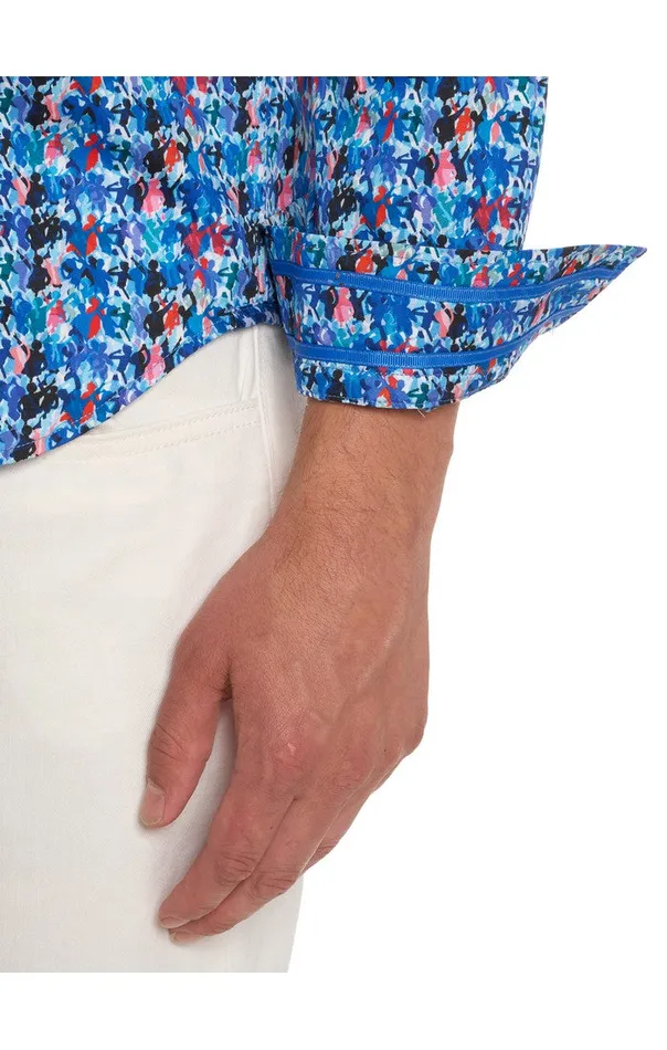 Men Long Sleeve Button Down Shirts Robert Graham MASPETH LONG SLEEVE BUTTON DOWN SHIRT Multi