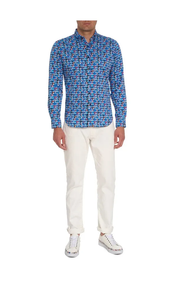 Men Long Sleeve Button Down Shirts Robert Graham MASPETH LONG SLEEVE BUTTON DOWN SHIRT Multi