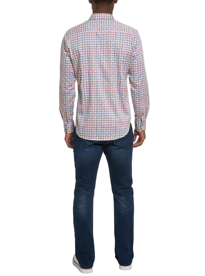 Men Long Sleeve Button Down Shirts Robert Graham SEVEN HILLS LONG SLEEVE BUTTON DOWN SHIRT Multi