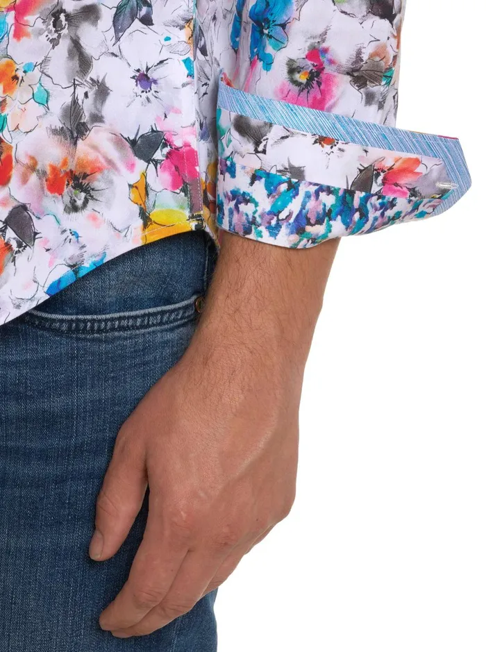 Men Long Sleeve Button Down Shirts Robert Graham WALDORF LONG SLEEVE BUTTON DOWN SHIRT Multi