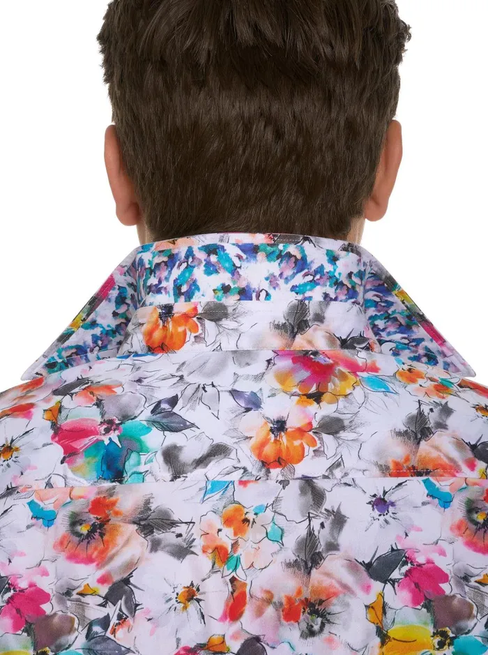Men Long Sleeve Button Down Shirts Robert Graham WALDORF LONG SLEEVE BUTTON DOWN SHIRT Multi