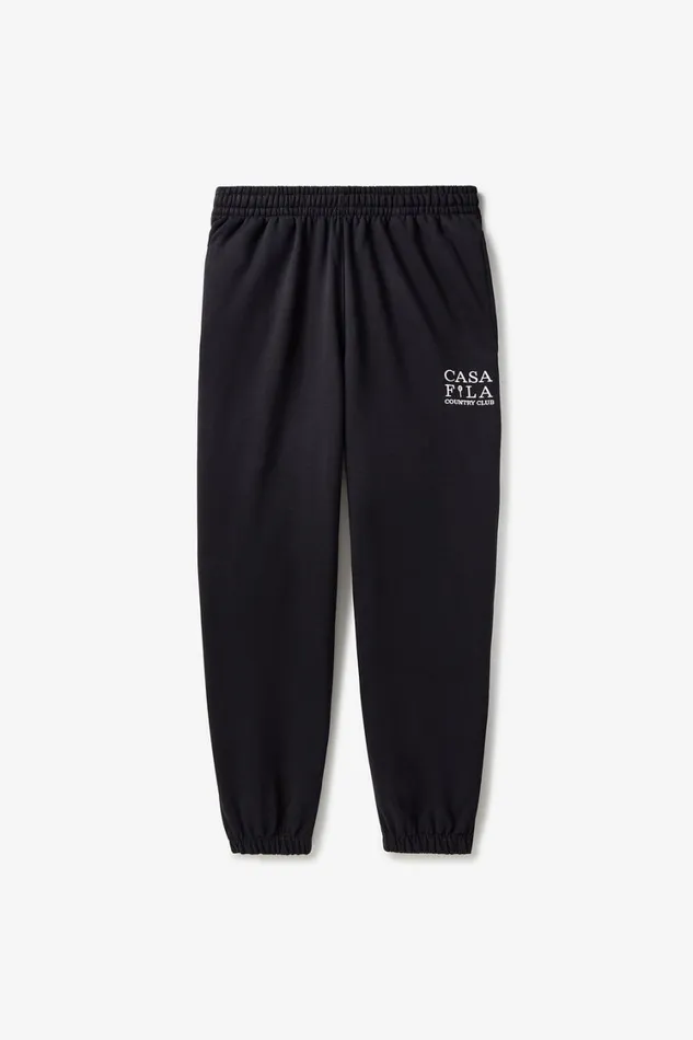 Men Matching Sets Fila CASA FILA Country Club Jogger 001 Black
