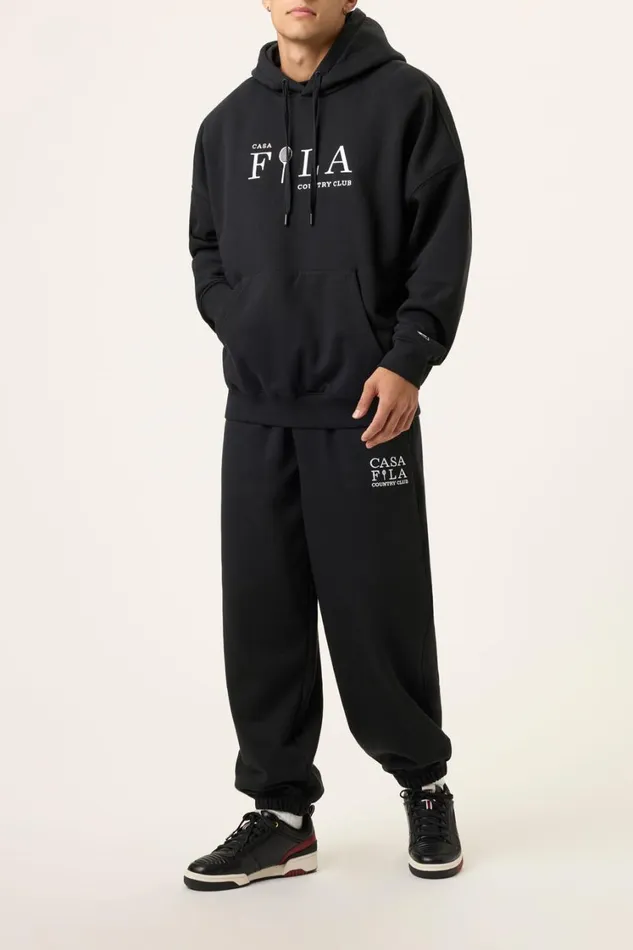 Men Matching Sets Fila CASA FILA Country Club Jogger 001 Black