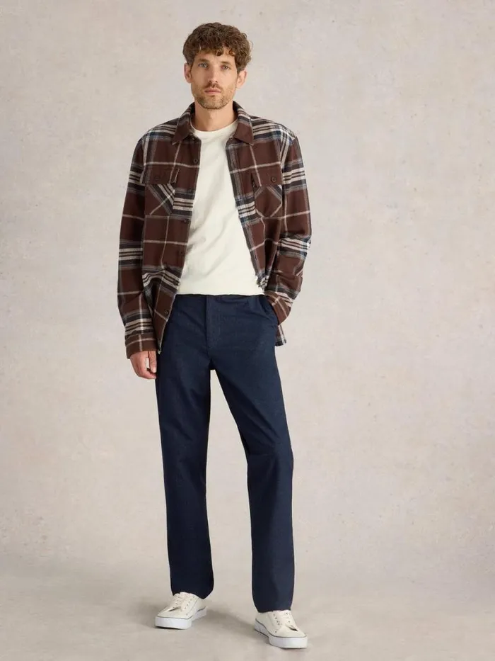 Men McKay Trouser Dark Navy White Stuff Trousers